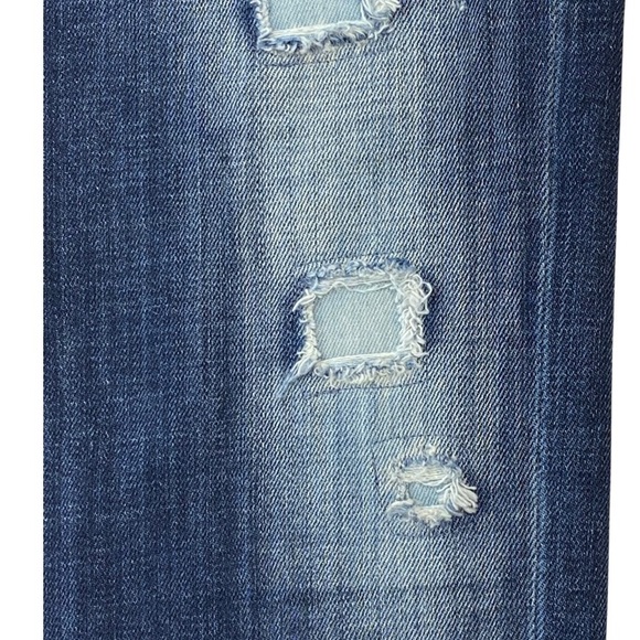 Premium Mood Denim Superior Jeans, Distressed, Button Fly, Slim, Made in Italy - Picture 12 of 16